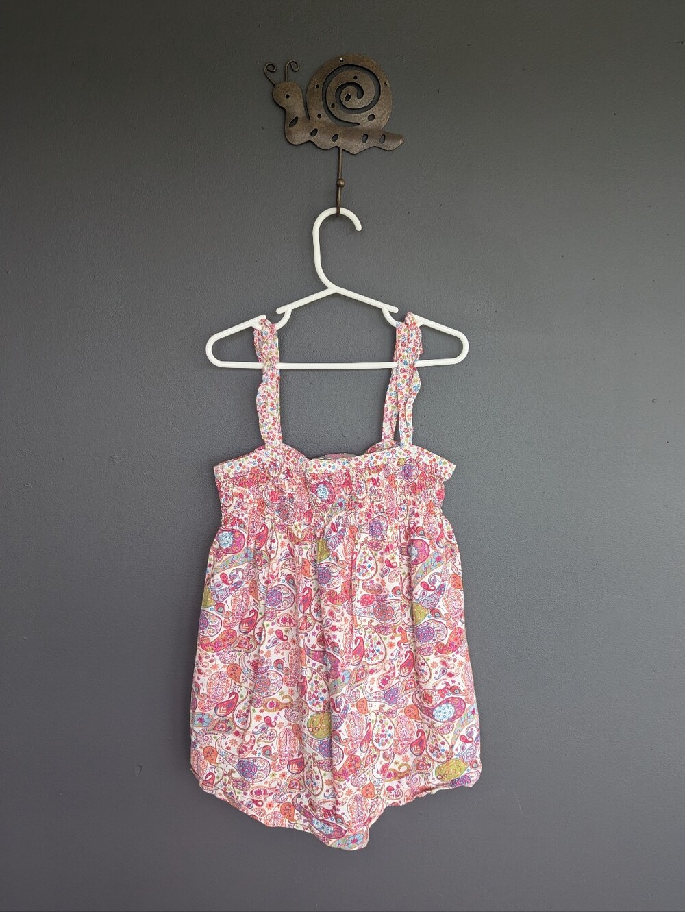 Liberty of London For Target Paisley Floral Smocked Top